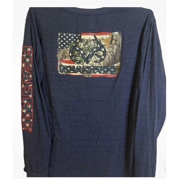 Realtree By Staghorn Creek Adult Long Sleeve T Shirt Size 2XL EUC - Picture 5 of 6